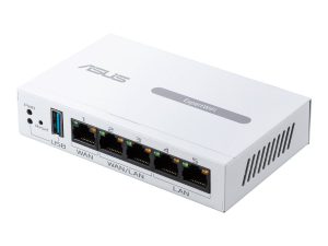 Asus Gigabit VPN wired router ExpertWiFi EBG15 10/100/1000 Mbit/s Ethernet LAN (RJ-45) ports 3 Mesh Support Yes MU-MiMO Yes Antenna type Internal 1