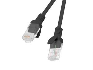 Lanberg Patchcord CAT.5E UTP Fluke Passed PCU5-10CC-0300-BK 3 m Black