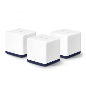 Mercusys AC1900 Whole Home Mesh Wi-Fi System Halo H50G (3-Pack) 802.11ac 1300+600 Mbit/s Ethernet LAN (RJ-45) ports 3 Mesh Support Yes MU-MiMO Yes No mobile broadband