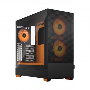 Fractal Design Pop Air RGB Side window ATX, mATX, Mini ITX ATX Orange Core TG Clear Tint