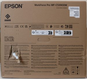 SALE OUT. Epson WorkForce Pro WF-C5390DW SALE OUT. Epson WorkForce Pro WF-C5390DW Inkjet Colour Inkjet Printer A4 Wi-Fi DAMAGED PACKAGING