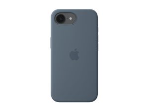 Apple iPhone 17e Silicone Case with MagSafe – Anchor Blue Apple