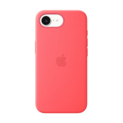 Apple iPhone 17e Silicone Case with MagSafe – Bright Guava Apple