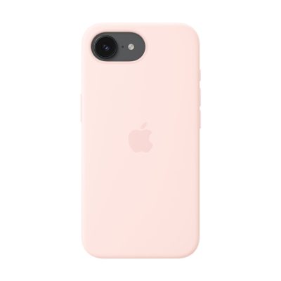 Apple iPhone 17e Silicone Case with MagSafe – Soft Pink Apple