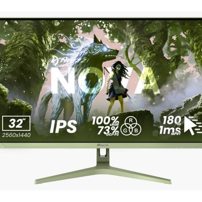 Arozzi Nova 49 " VA 32:9 165 Hz 4 ms 5120 x 1440 pixels 350 cd/m² HDMI ports quantity 2 Forest Green