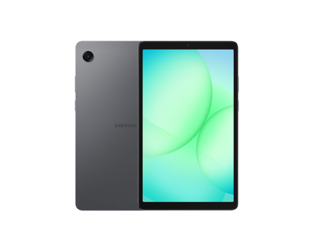 Samsung Galaxy Tab A11 (X130) 8.7 " Grey TFT LCD 800 x 1340 pixels Mediatek Helio G99 (6 nm) 4 GB 64 GB Wi-Fi Front camera 5 MP Rear camera 8 MP Bluetooth 5.3 Android 15
