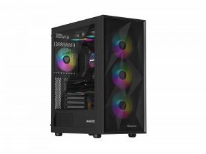 Genesis Gaming PC Case Diaxid 605 ARGB Black Midi Tower