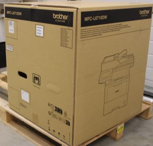 SALE OUT. Brother MFC-L6710DW All-In-One Mono Laser Printer with Fax Brother All-In-One MFC-L6710DW Laser Mono Multicunction Printer A4 Wi-Fi Grey DAMAGED PACKAGING