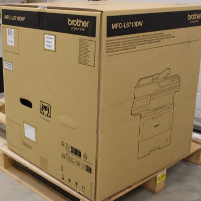 SALE OUT. Brother MFC-L6710DW All-In-One Mono Laser Printer with Fax Brother All-In-One MFC-L6710DW Laser Mono Multicunction Printer A4 Wi-Fi Grey DAMAGED PACKAGING