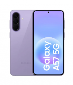 Samsung Galaxy A57 A576 Lilac 6.7 " Super AMOLED Plus 1080 x 2340 pixels Internal RAM 8 GB 128 GB Dual SIM 3G 4G 5G Main camera resolution 50 MP Secondary camera resolution 12 MP 5000 mAh