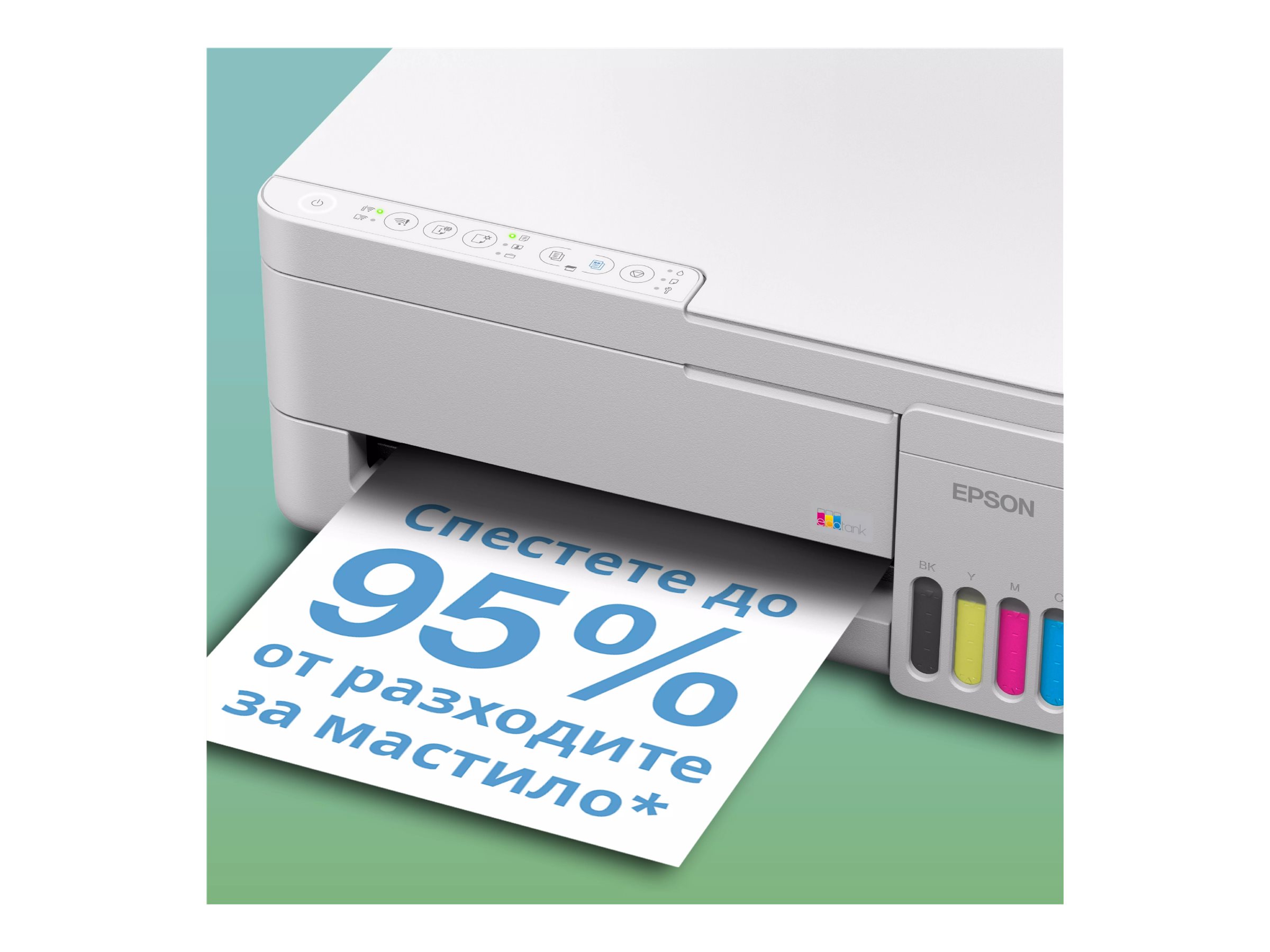 Epson EcoTank L3356 Inkjet Colour Multifuction Printer A4 Wi-Fi White - Image 6