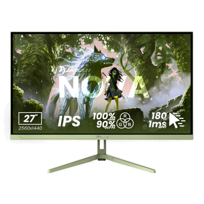 Arozzi Nova 27 " IPS QHD 16:9 260 Hz 1 ms 2560 x 1440 pixels 350 cd/m² HDMI ports quantity 2 Forest Green