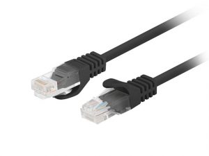 Lanberg Patchcord CAT.5E UTP Fluke Passed PCU5-10CC-0025-BK 0.25 m Black