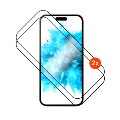 Fixed Screen protector Apple iPhone 17 Tempered glass Black Full Cover 2.5D