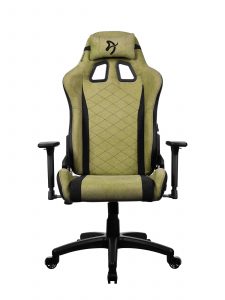 Arozzi Avanti SoftFabric Gaming Chair Soft Fabric Moss Green