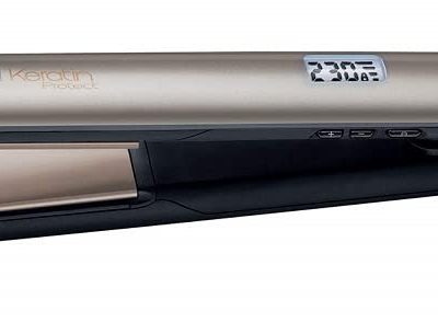 Remington Keratin Protect Hair Straightener S8540 Ceramic heating system Display LCD Temperature (max) 230 °C Bronze/Black