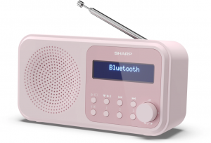Sharp Tokyo Digital Radio DR-P420(PK) Bluetooth Wireless connection Portable Pink