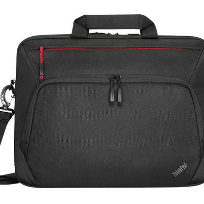 Lenovo Essential ThinkPad Essential Plus 15.6-inch Topload (Sustainable & Eco-friendly, made with recycled PET: Total 37% Exterior: 100%) Topload Black