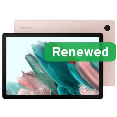 Samsung Renewed Grade Factory-sealed Galaxy Tab A8 10.5 Pink Gold 64 GB Android