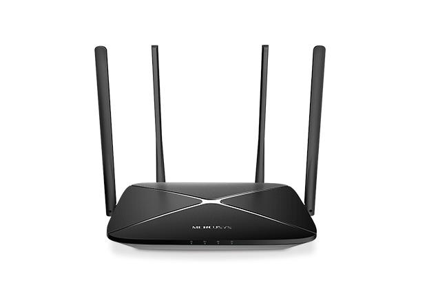 Wireless Router MERCUSYS 1167 Mbps LAN WAN ports 4 Number of antennas 4 AC12G