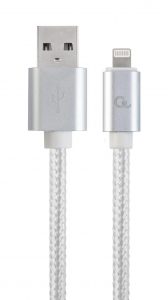 CABLE LIGHTNING TO USB2 1.8M/CCB-MUSB2B-AMLM-6-S GEMBIRD