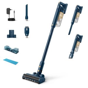 Vacuum Cleaner PHILIPS Upright/Cordless/Bagless Capacity 0.27 l Noise 84 dB Blue Weight 1.4 kg XC5043/01