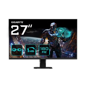 LCD Monitor GIGABYTE GS27QA EU 27" Gaming Panel IPS 2560x1440 16:9 180 ?? 1 ms Colour Black GS27QAEU