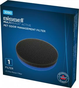 Bissell Multireach Active Pet Odor Management Filter, Stick Vacuum Accessories No ml 1 pc(s) Black