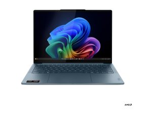 Lenovo- Yoga Slim 7 14AKP10 AMD Tidal Teal 14 " OLED WUXGA 1920 x 1200 pixels Glossy AMD Ryzen AI 5 330 16 GB Soldered LPDDR5X Solid-state drive capacity 512 GB AMD Radeon 820M Graphics Windows 11 Home 802.11be Bluetooth version 5.4 Keyboard language English Keyboard backlit Warranty 24 month(s) Battery warranty 12 month(s)