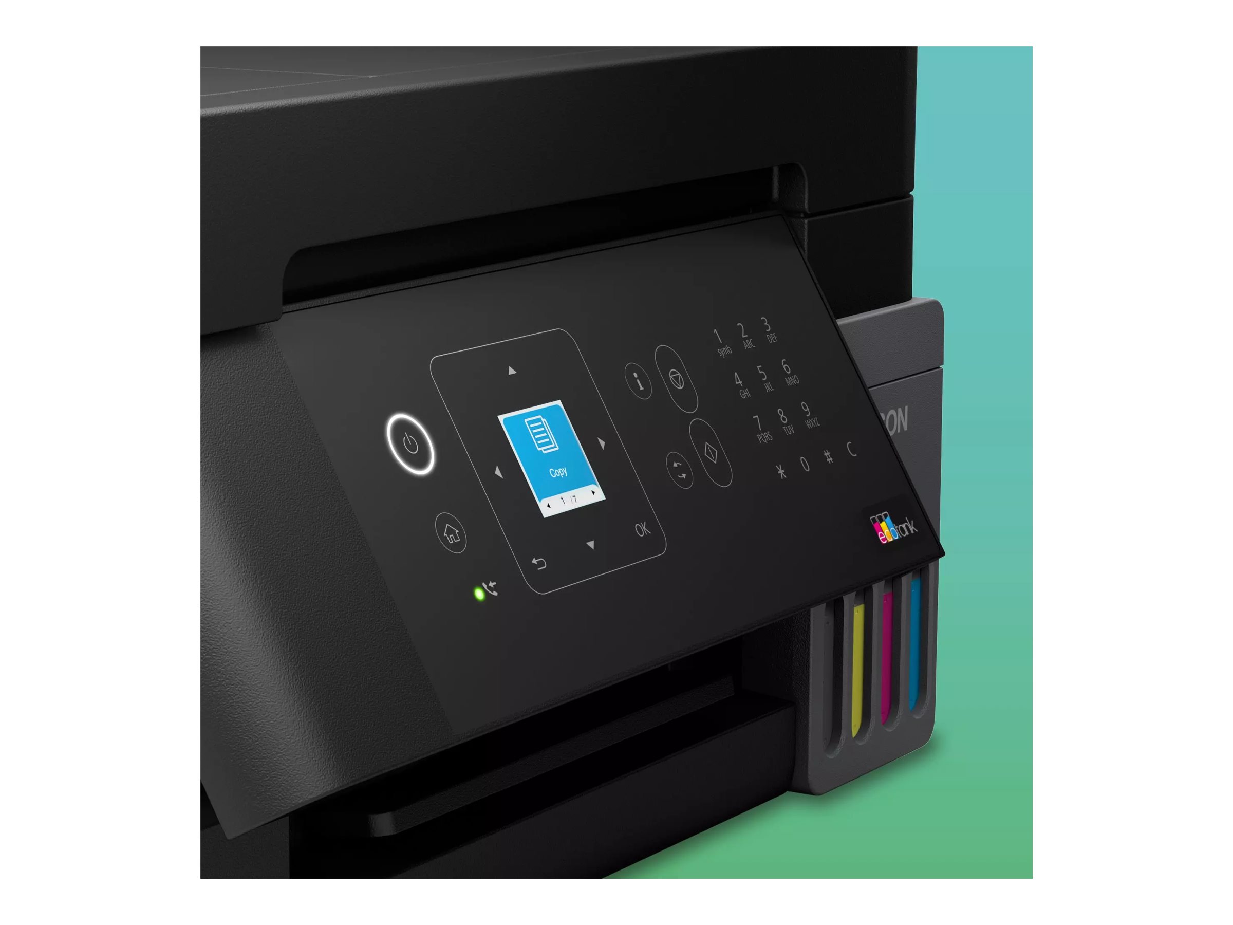 Epson EcoTank L5390 Inkjet Colour Multifuction Printer A4 Wi-Fi Black - Image 4