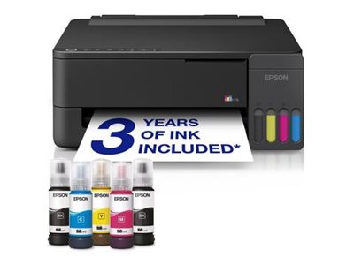 Epson EcoTank L1350 Inkjet Colour Multifuction Printer A4 Wi-Fi Black - Image 2