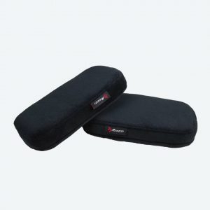 Arozzi Memory Foam Armrest Pads 270x135x40 mm Black