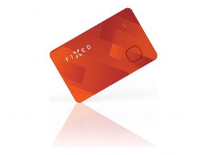 FIXED Tag Card with Find My support, orange Fixed