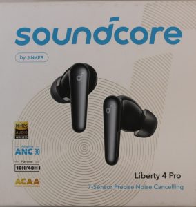 SALE OUT. Anker Soundcore Wireless Earbuds Liberty 4 Pro ANC DEMO Warranty 24 month(s)