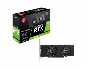 MSI GeForce RTX 3050 LP E 6G OC NVIDIA 6 GB GeForce RTX 3050 GDDR6 HDMI ports quantity 2 PCI Express Gen 4 x16 (uses x8)