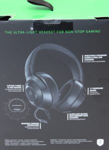 SALE OUT. Razer Kraken X Lite Gaming Headset, Over-Ear, Wired, Microphone, Black SALE OUT. Razer Kraken X Lite Wired Gaming Headset Over-Ear DAMAGED PACKAGING Warranty 24 month(s)