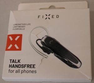 SALE OUT. Fixed Talk 2 Hands free device 13.2 g Black DAMAGED PACKAGING