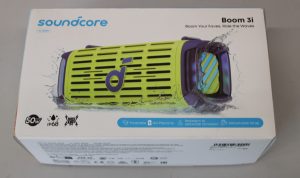 SALE OUT. Anker Soundcore Boom 3i Portable Bluetooth Speaker, Green Anker Soundcore Speaker Boom 3i Warranty 24 month(s) 50 W Waterproof Bluetooth Wireless connection Portable Green DEMO