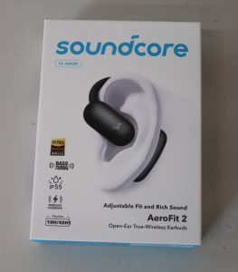 SALE OUT. Anker Soundcore Adjustable Open-Ear Wireless Earbuds AeroFit 2 DEMO Warranty 24 month(s)