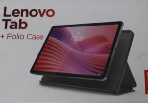 SALE OUT. Lenovo Tab 10.1 1920x1200 MEDIATEK HELIO G85/4GB/128GB/Grey/2Y Warranty SALE OUT. Lenovo Tab Wi-Fi (w/o power adapter) ZAEH0126SE 10.1 " Luna Grey IPS 1920 x 1200 pixels MediaTek Helio G85 4 GB Soldered LPDDR4x 128 GB Wi-Fi Front camera 5 MP Rear camera 8 MP Bluetooth 5.3 Android 14 (Android 15 & 16 upgrades and 4 years security updates) Warranty 24 month(s) Folio Case, USB-A to USB-C cable, Manual DEMO