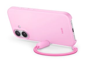 Apple iPhone 17 Kickstand Case with MagSafe and Camera Control - Pebble Pink Apple
