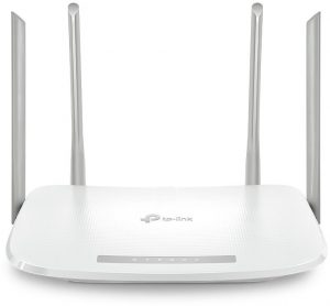 TP-LINK AC1200 Wireless Dual Band Gigabit Router EC220-G5 802.11ac 300+867 Mbit/s 10/100/1000 Mbit/s Ethernet LAN (RJ-45) ports 3 Mesh Support No MU-MiMO No No mobile broadband Antenna type 4xExternal