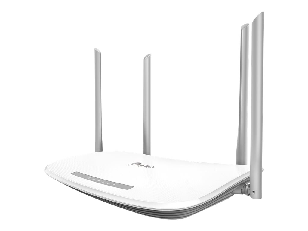 TP-LINK AC1200 Wireless Dual Band Gigabit Router EC220-G5 802.11ac 300+867 Mbit/s 10/100/1000 Mbit/s Ethernet LAN (RJ-45) ports 3 Mesh Support No MU-MiMO No No mobile broadband Antenna type 4xExternal - Pilt 2