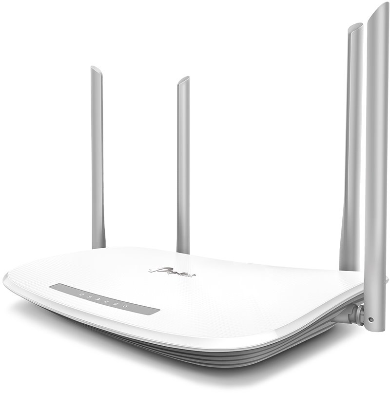TP-LINK AC1200 Wireless Dual Band Gigabit Router EC220-G5 802.11ac 300+867 Mbit/s 10/100/1000 Mbit/s Ethernet LAN (RJ-45) ports 3 Mesh Support No MU-MiMO No No mobile broadband Antenna type 4xExternal - Pilt 3