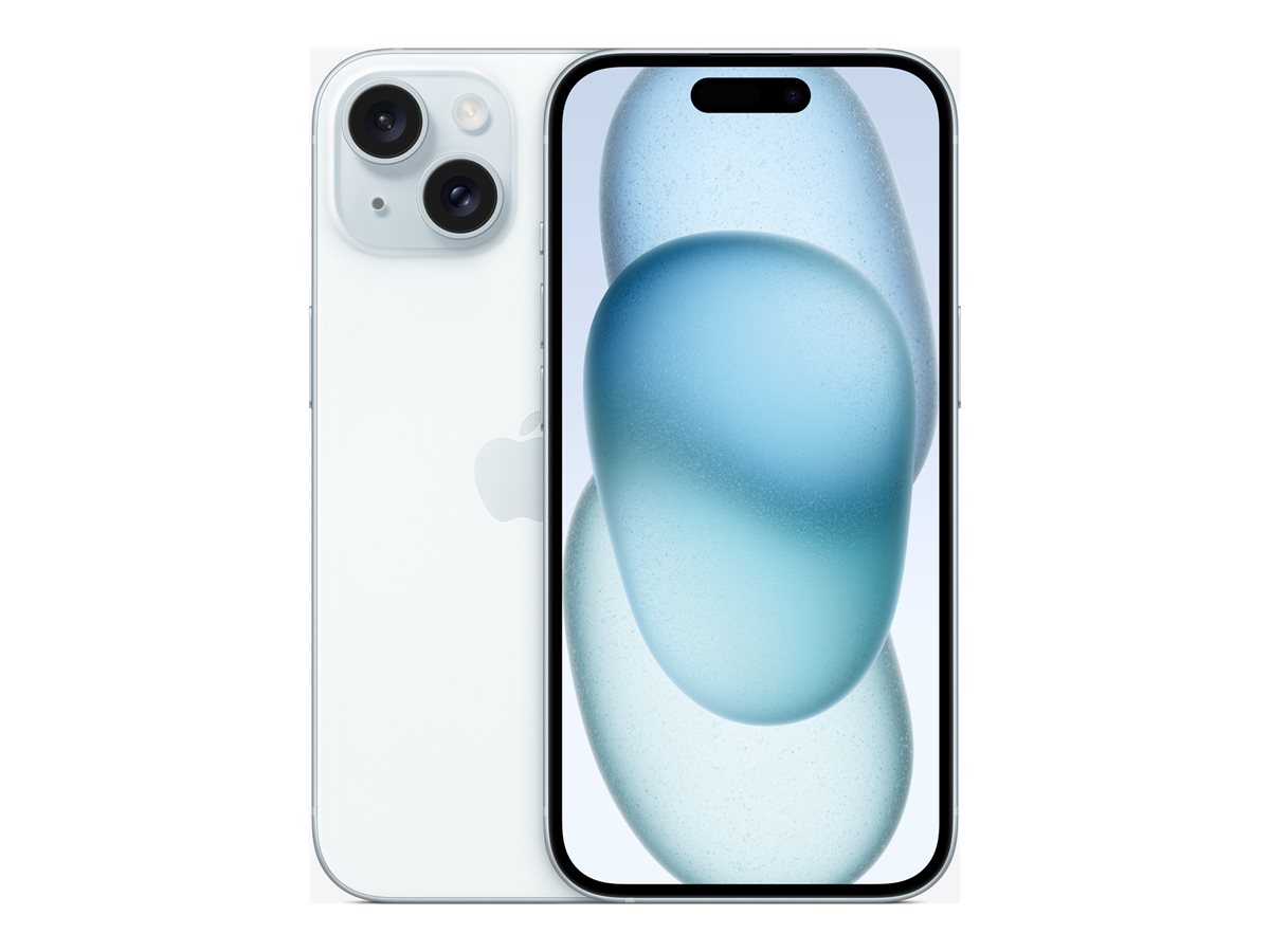 Apple iPhone 15 Blue 6.1 " Super Retina XDR display 2556 x 1179 pixels A16 Bionic Internal RAM 6 GB 128 GB Dual SIM 4G Main camera resolution 48+12 MP Secondary camera resolution 12 MP iOS 17 - Pilt 2