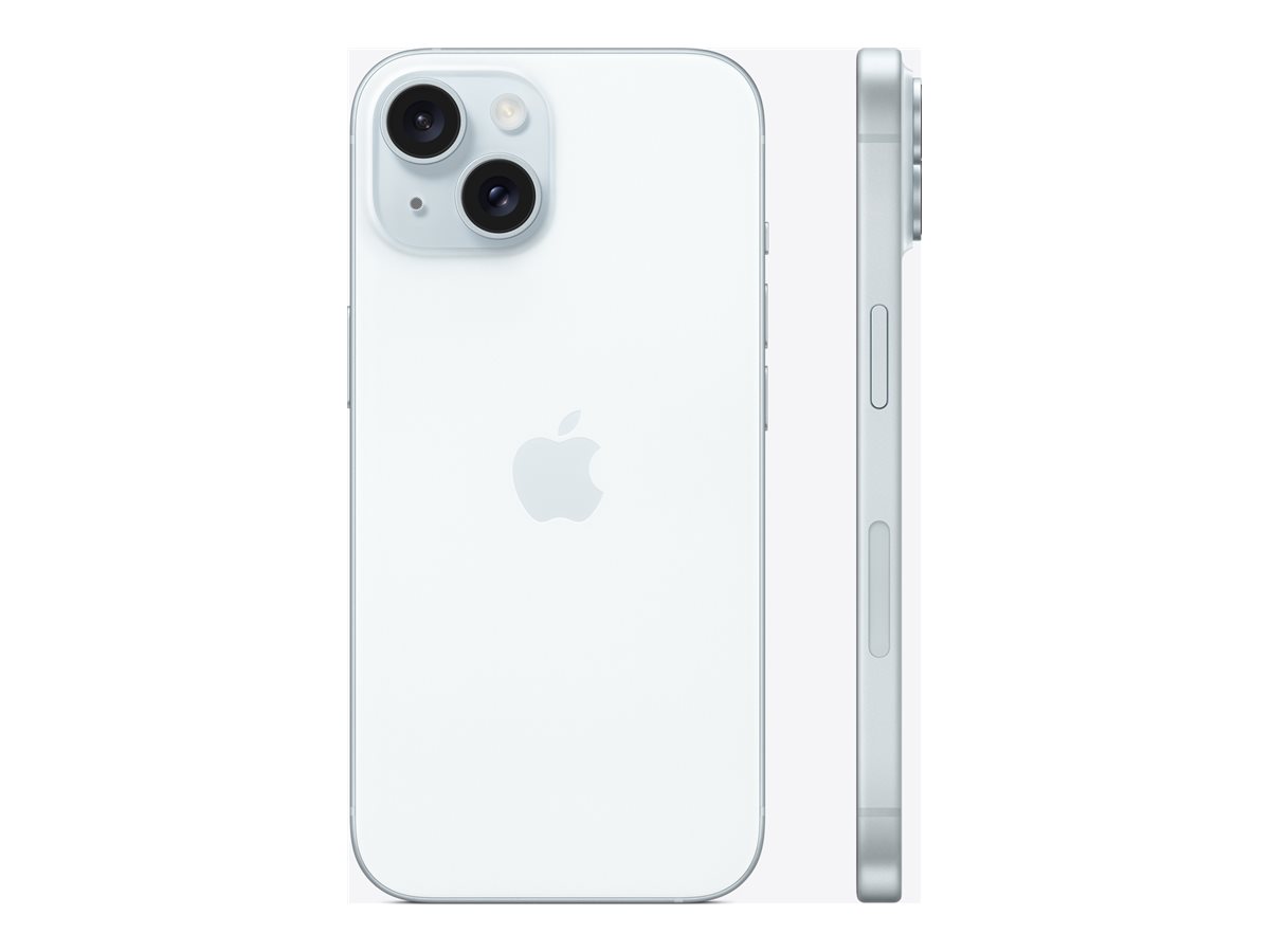 Apple iPhone 15 Blue 6.1 " Super Retina XDR display 2556 x 1179 pixels A16 Bionic Internal RAM 6 GB 128 GB Dual SIM 4G Main camera resolution 48+12 MP Secondary camera resolution 12 MP iOS 17 - Pilt 3