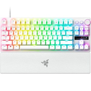 Razer Huntsman V3 Pro Tenkeyless Gaming Keyboard Wired US Razer Analog Optical Switch Gen-2 White
