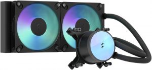 Fractal Design Water Cooling Radius 240 RGB Black Intel, AMD
