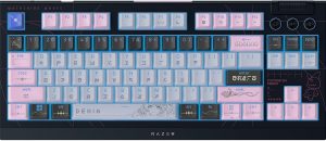 Razer BlackWidow V4 Tenkeyless HyperSpeed Gaming Keyboard Wireless US Orange Switch Wuthering Waves Edition