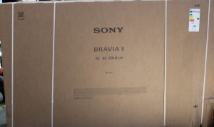 SALE OUT. Sony K85S35BP Bravia 3 85" (215cm) 4K Ultra HD Smart Google D-LED TV SALE OUT. Sony TV K85S35BP Bravia 3 85 Smart TV Google TV 4K UHD DAMAGED PACKAGING